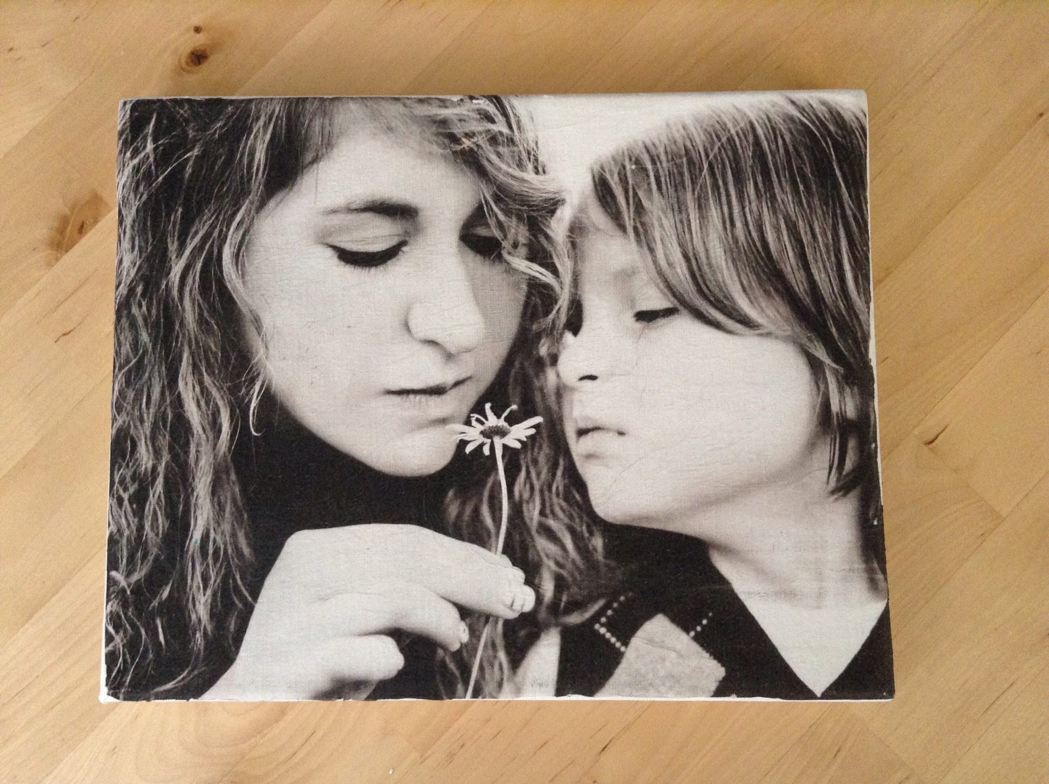 DIY Canvas Photo Print An Easy Way to Print on Canvas Modern Day Moms