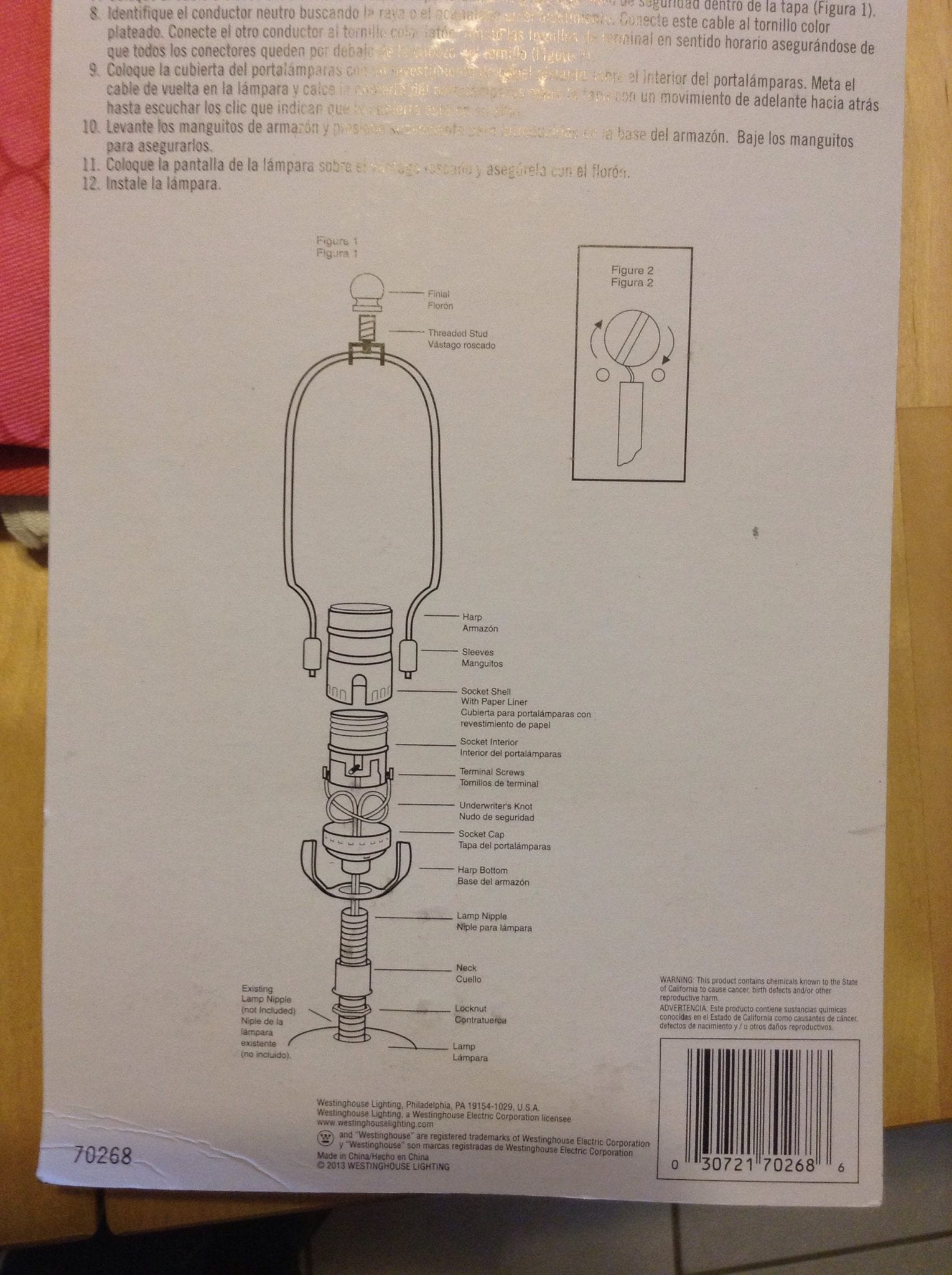 DIY Glass Filler Lamp Modern Day Moms