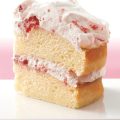 Raspberry-Cream Layer Cake