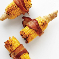 Spicy Bacon-Wrapped Corn on the Cob