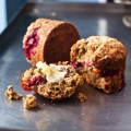 Brown Sugar-Cranberry Oat Muffins