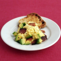 Scrambled Eggs with Bacon and Avocado