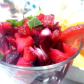Roasted Beet and Strawberry Salsa