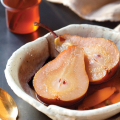 Chai-Poached Pears