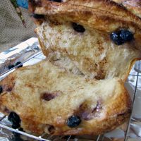 Blueberry Pull Apart Bread