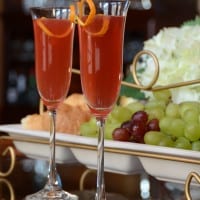 Cocktail Corner: Barefoot Pink Grapefruit Mimosa