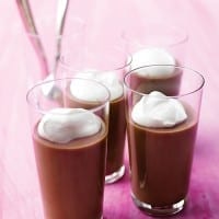 Individual Chocolate Panna Cottas