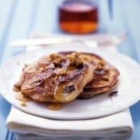 Banana-Buttermilk Pancakes