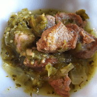 Chile Verde With A Kick