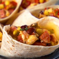 The Most Filling Breakfast Burrito Ever