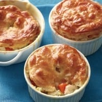 Chicken Potpie 3 Ways