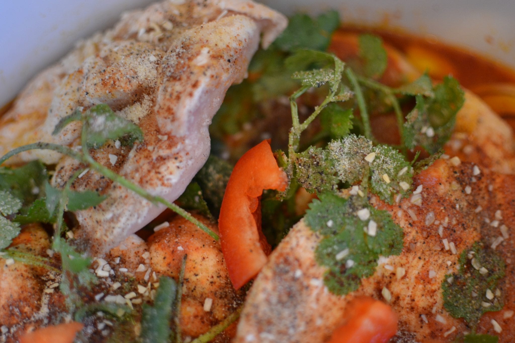 Slow Cooker Spicy Chicken