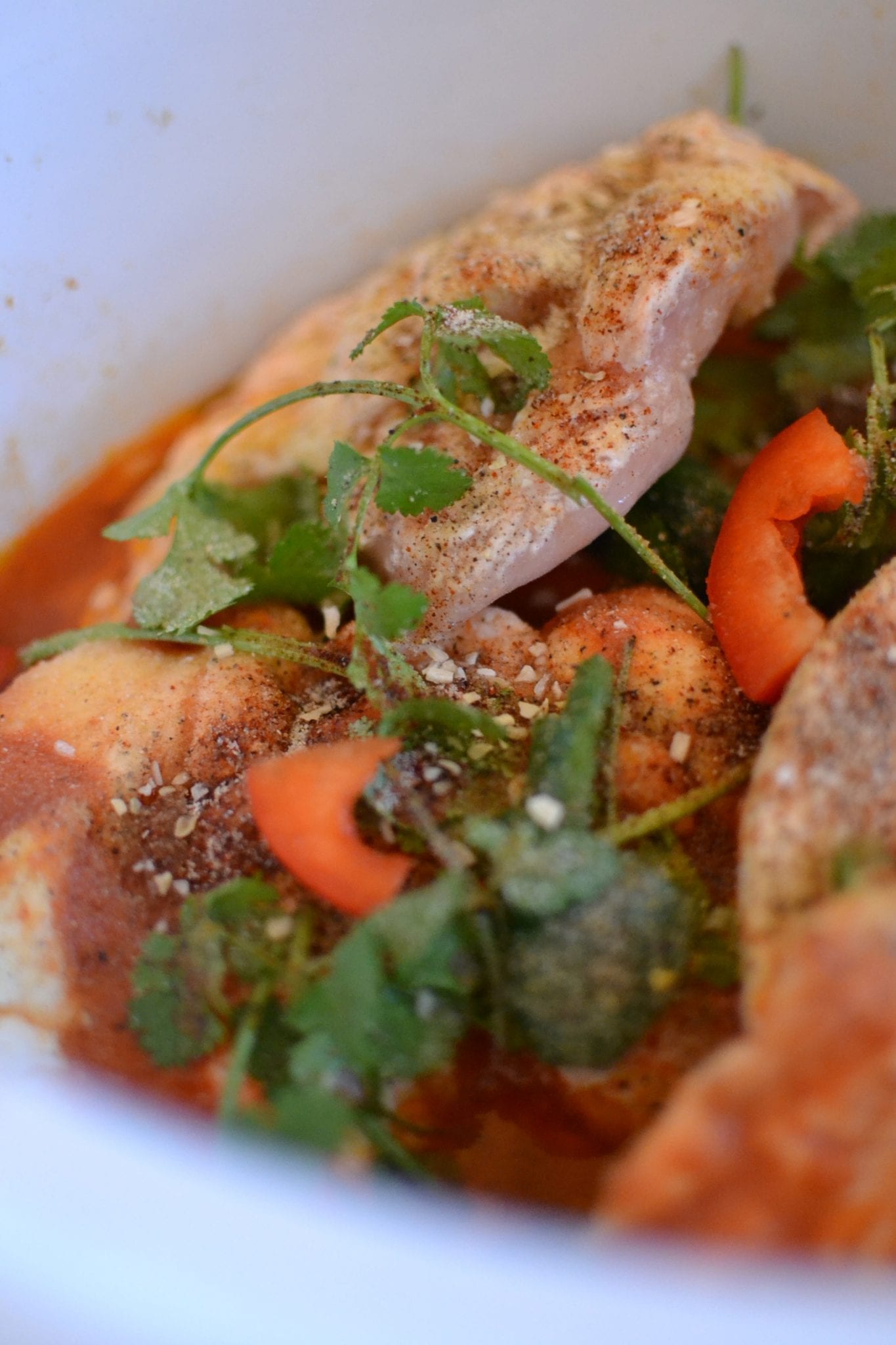 Slow Cooker Spicy Chicken