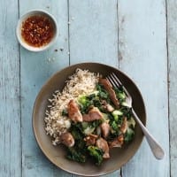 Stir-Fried Pork & Bok Choy