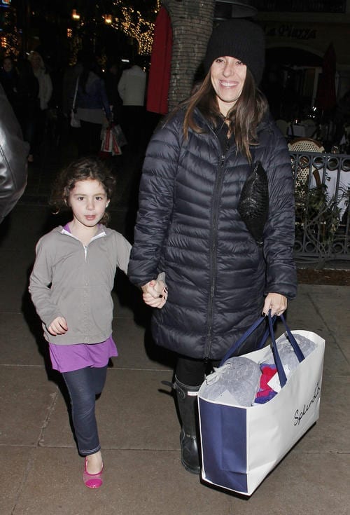 Soleil Moon Frye and daughter Poet shop for holidays gifts at The Grove [USA ONLY]
