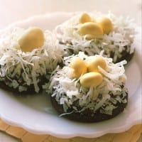 Easter Cookie Idea: Bird&rsquo;s Nest Cookies