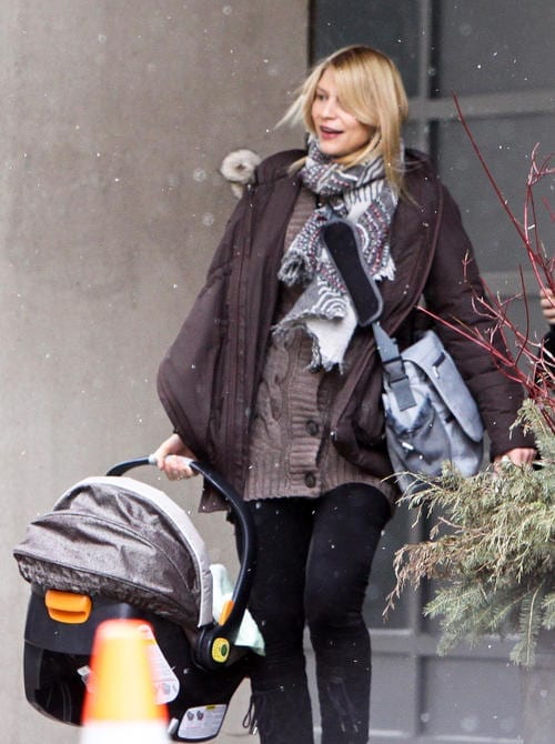 Exclusive - Claire Danes Seen With Her Son Cyrus In Toronto