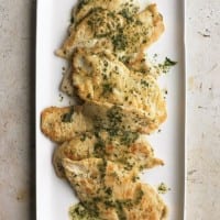 Chicken Cutlets with Herb Butter