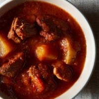 Braised Pork with Spicy Potatoes (Puerco Bravo)