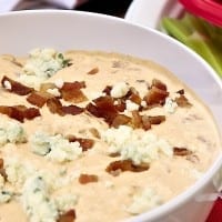 Buffalo Cheese and Bacon Dip