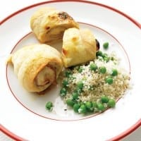 Chicken, Ham, and Cheese Roll-Up