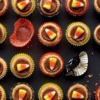 Mini Triple-Treat Cupcakes