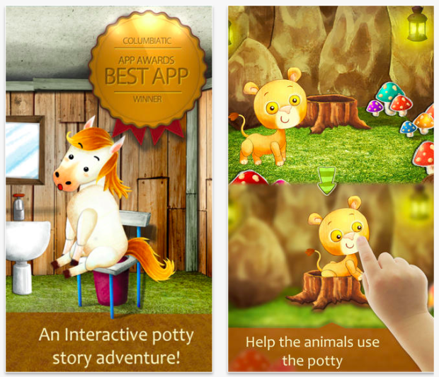 Potty Training An Interactive App Modern Day Moms
