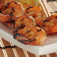 Rum-Glazed Shrimp