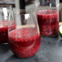 Mocktail: Chia-tini