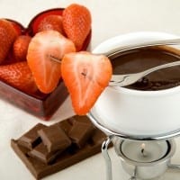 Chocolate Rum Fondue