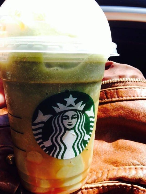 green tea starbucks ราคา 1