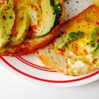 Sourdough Toad-In-The-Hole Egg & Avocado Sandwich