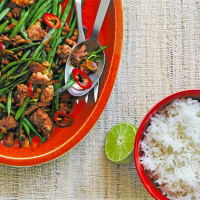 Pork & Green Bean Stir-Fry