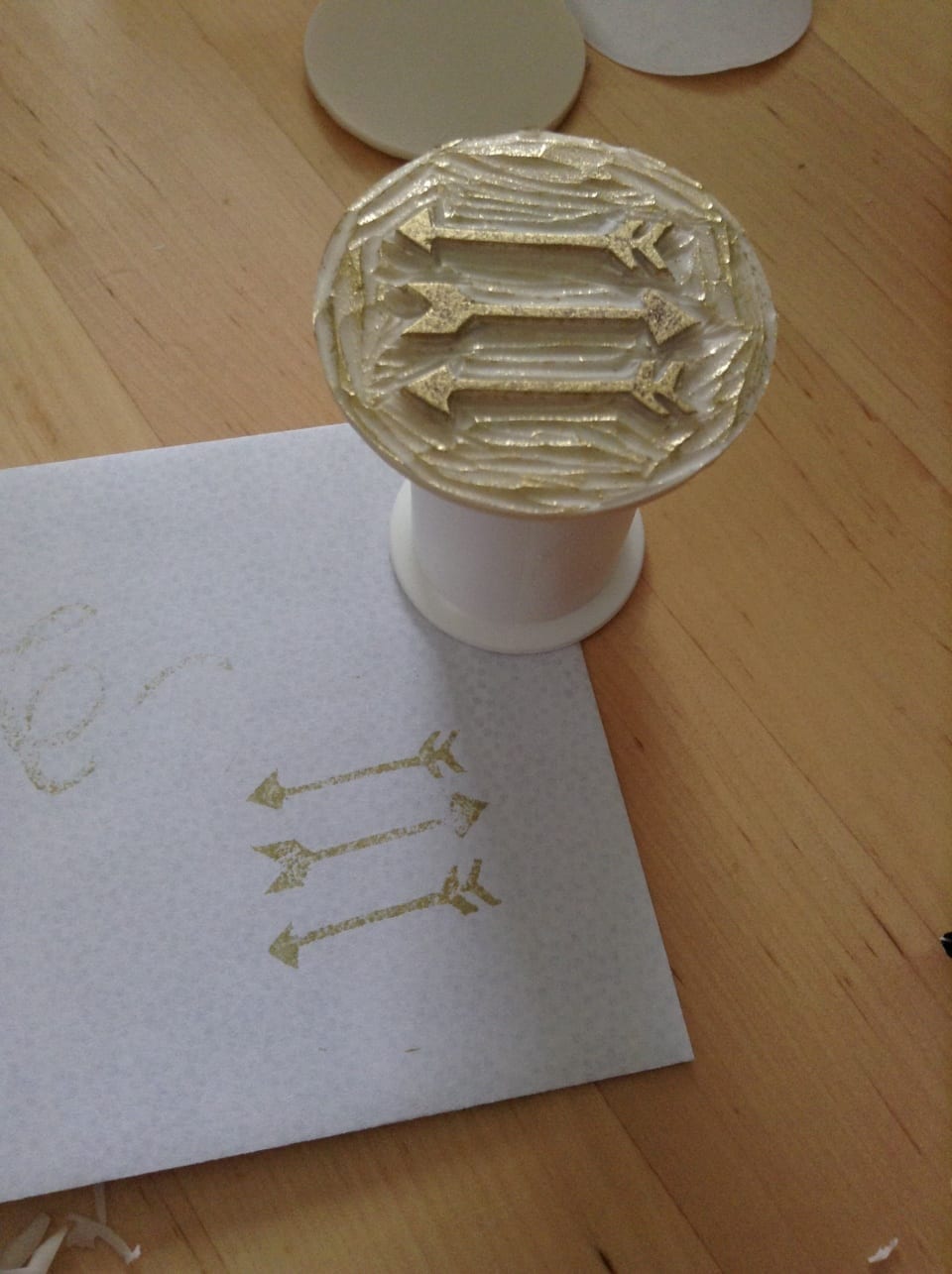 DIY Rubber Stamp Modern Day Moms