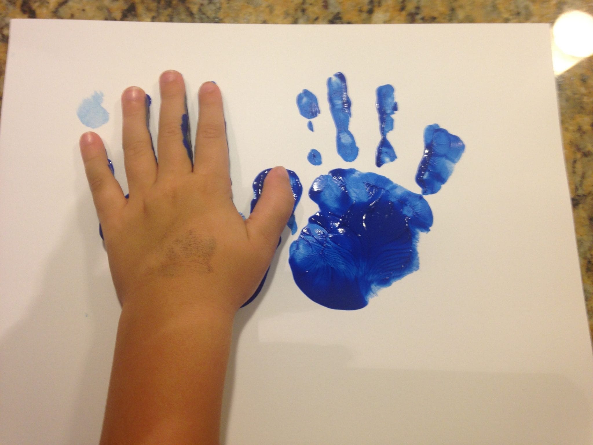 DIY Handprint Menorah for Hanukkah Modern Day Moms