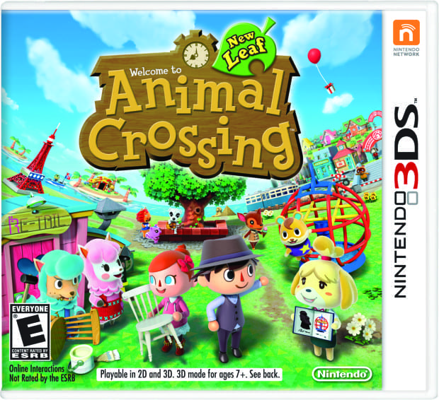 Animal Crossing- New Leaf- Game Cover