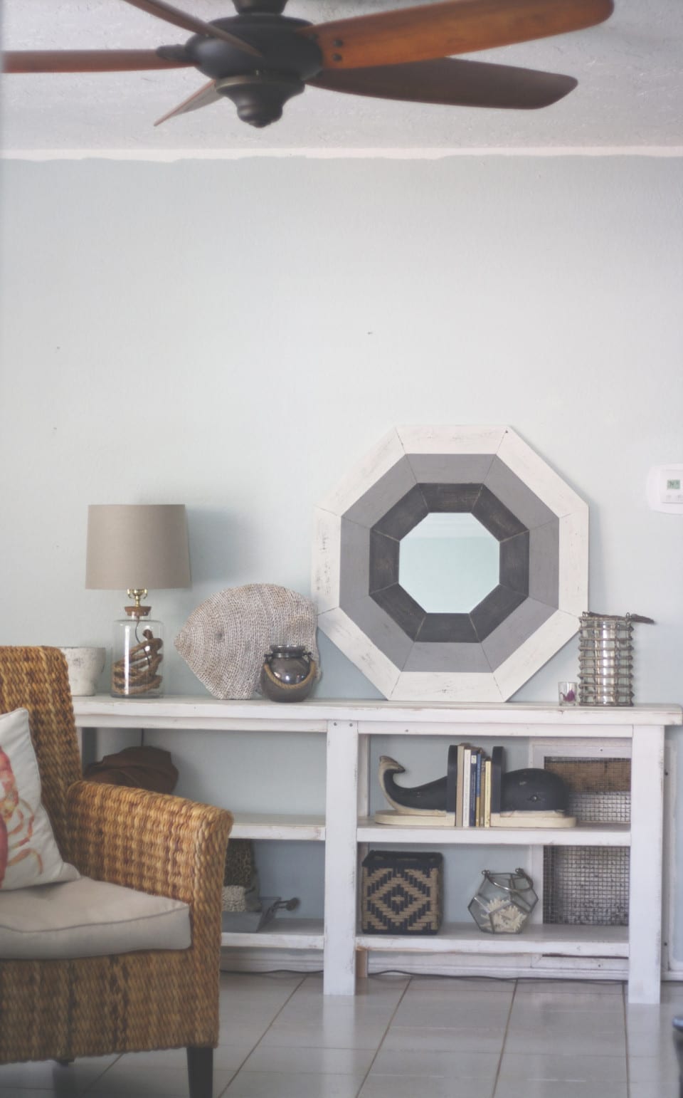DIY Console Table - Modern Day Moms