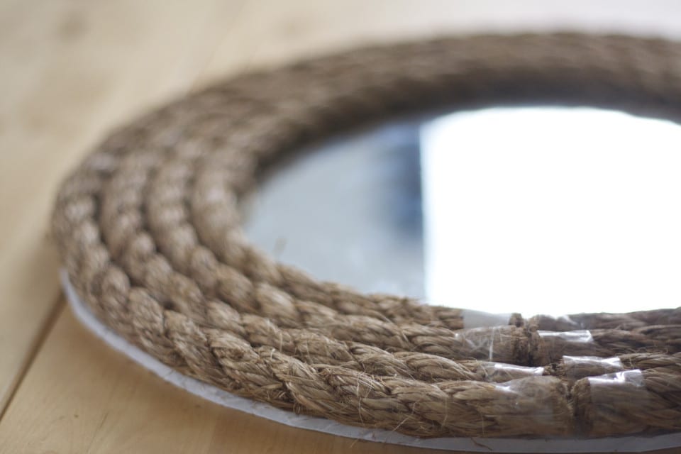 DIY Rope Mirror - Modern Day Moms