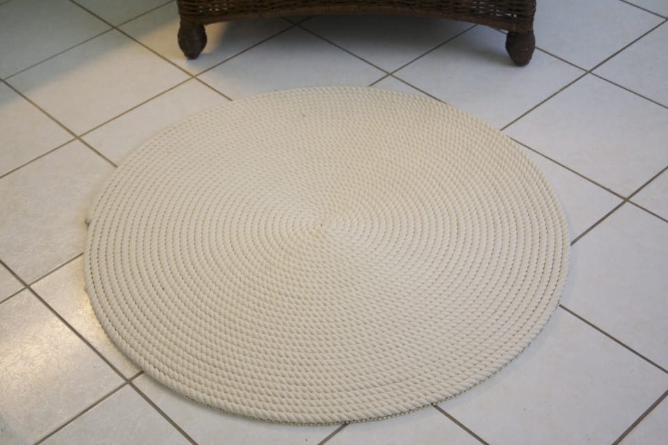 DIY Rope Rug Modern Day Moms