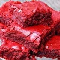 Red Velvet Brownies