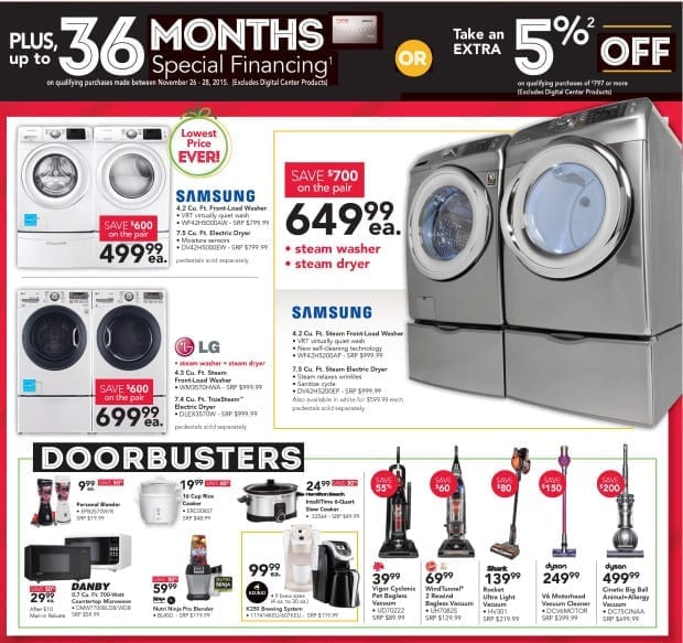 hhgregg - Black Friday Ad - Appliances - Small Appliances