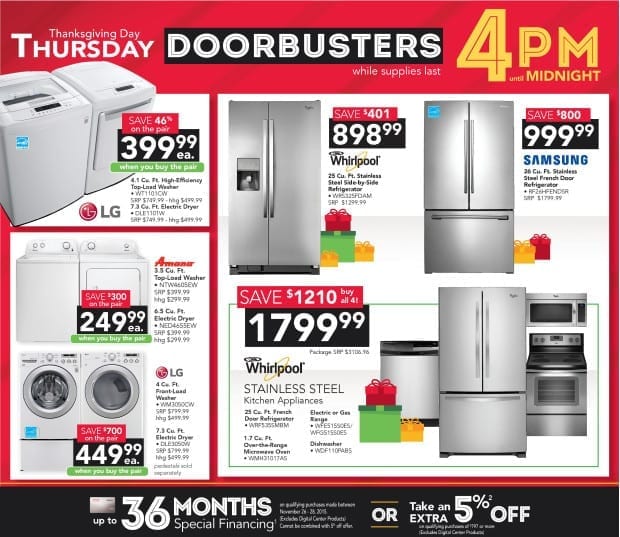 hhgregg - Black Friday Ad - Thursday Doorbusters - 2