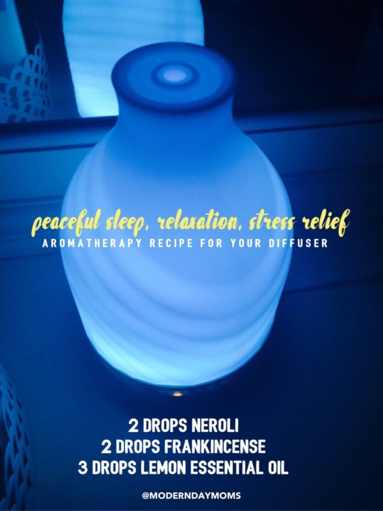 An Aromatherapy Diffuser Recipe for Promoting Peaceful Sleep