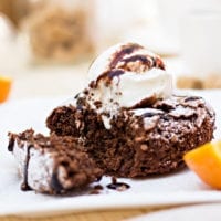 Molten Chocolate Cake