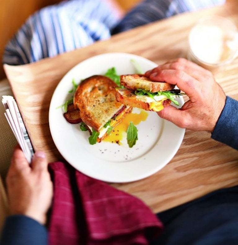 Toasted Breakfast Sandwich Modern Day Moms