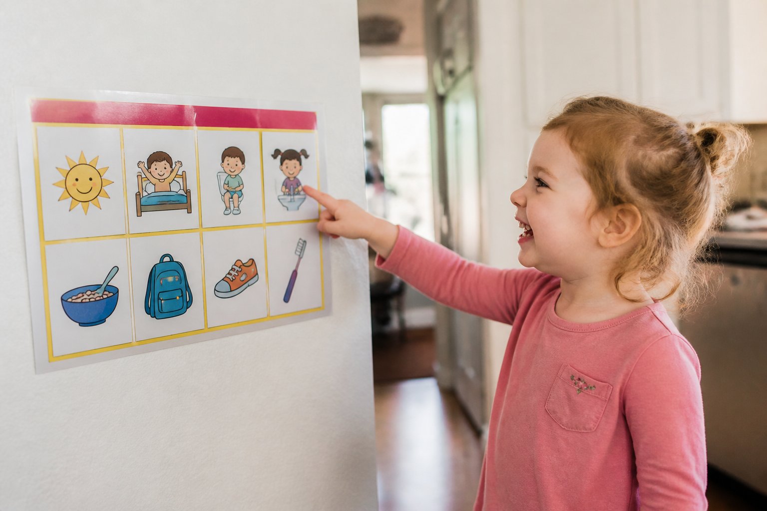 Create A Visual Morning Routine