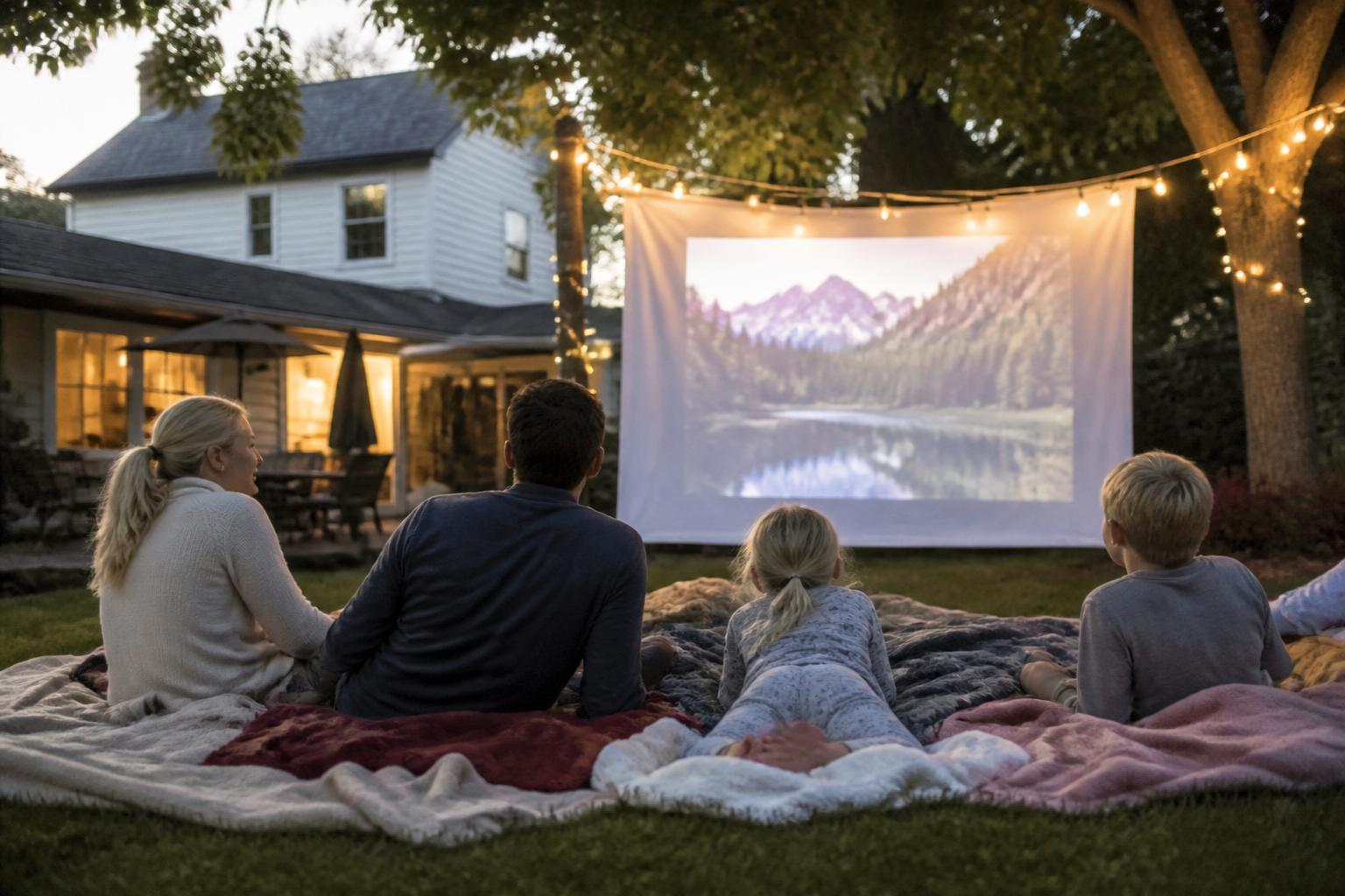 Backyard Movie Night