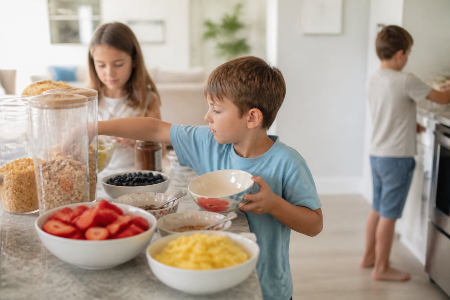Keep Breakfast Simple And Accessible