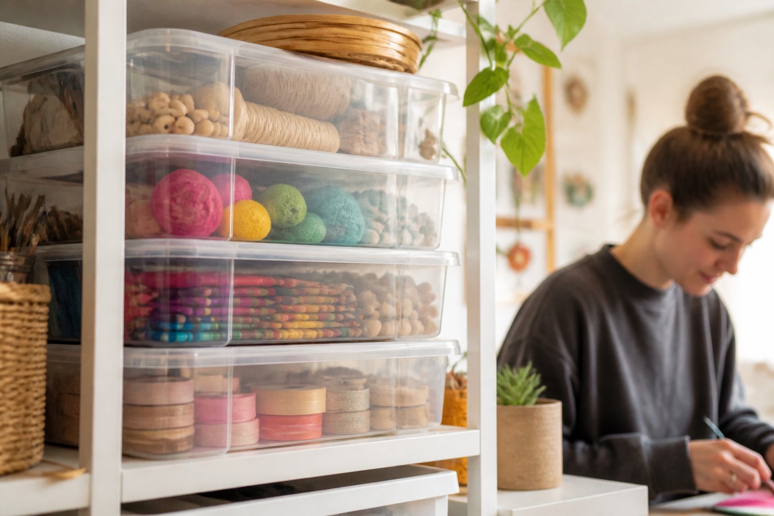 Use Clear Containers