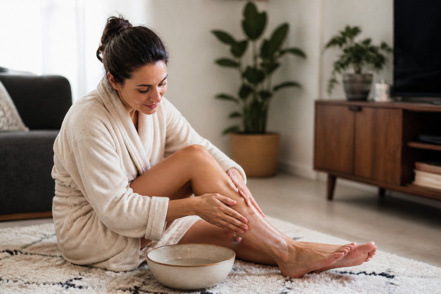 Indulge In Five-Minute Foot Care